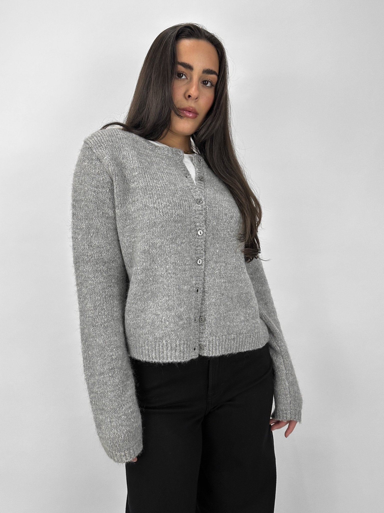 Classic Crew Knit Cardigan - Vamp Official