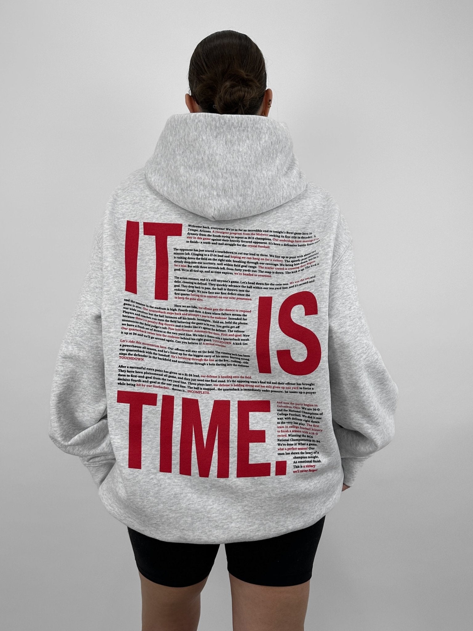 It Is Time Hoodie - Vamp Official