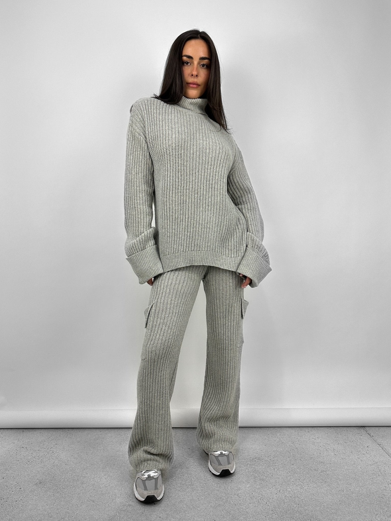 Knit Turtleneck Sweater - Vamp Official