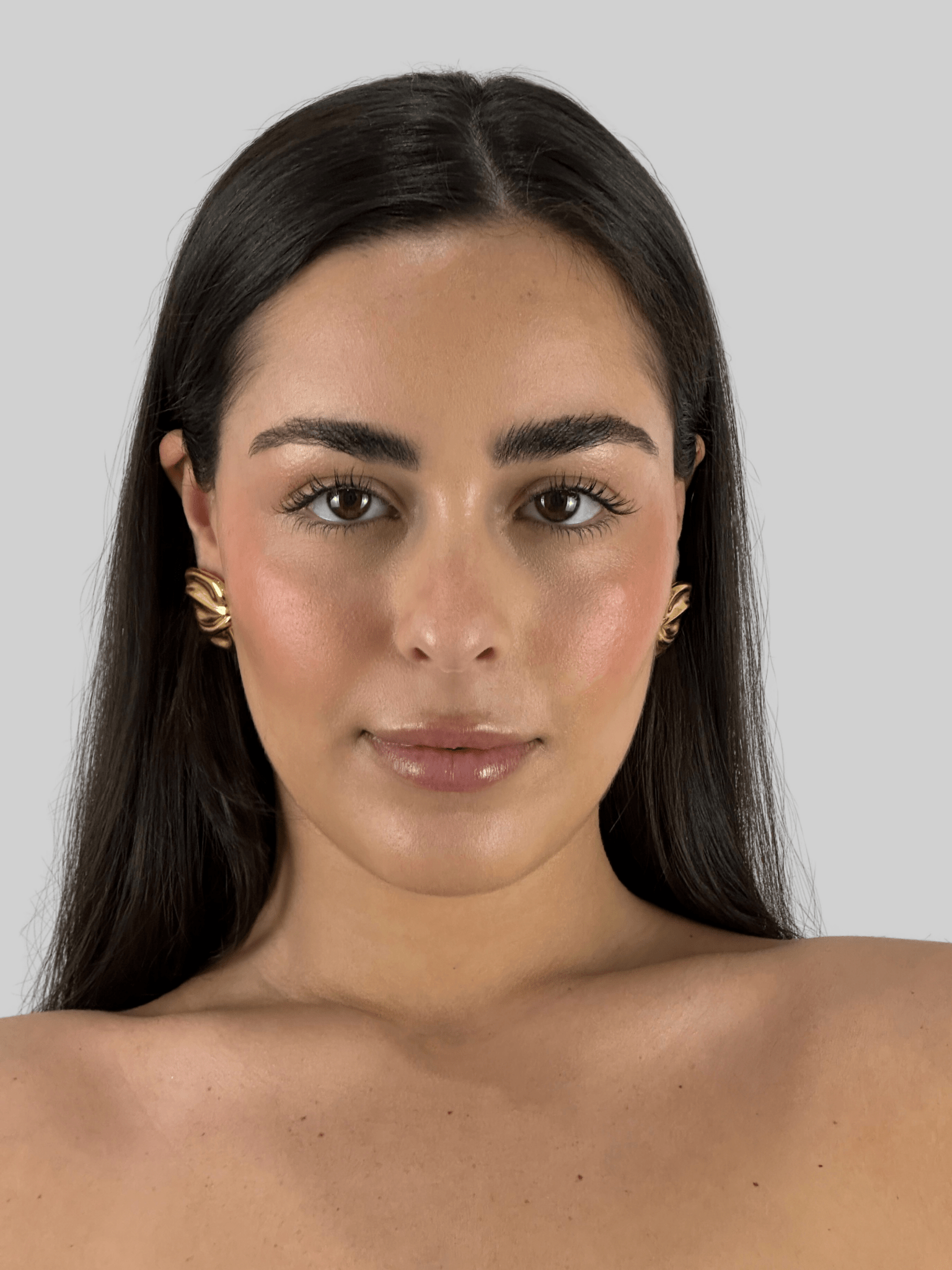 Rippled Plate Earrings - Vamp Official