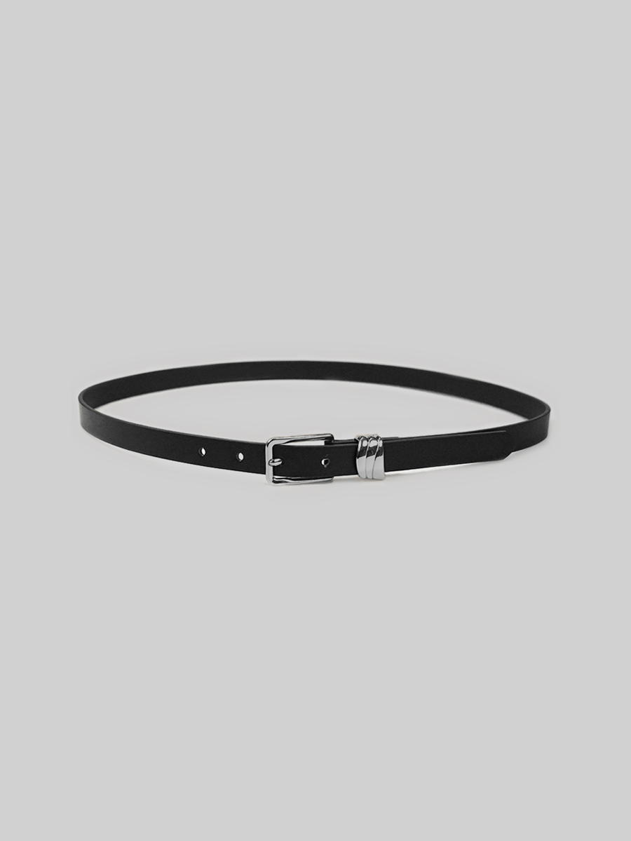 Thin Rectangle Buckle Belt - Vamp Official