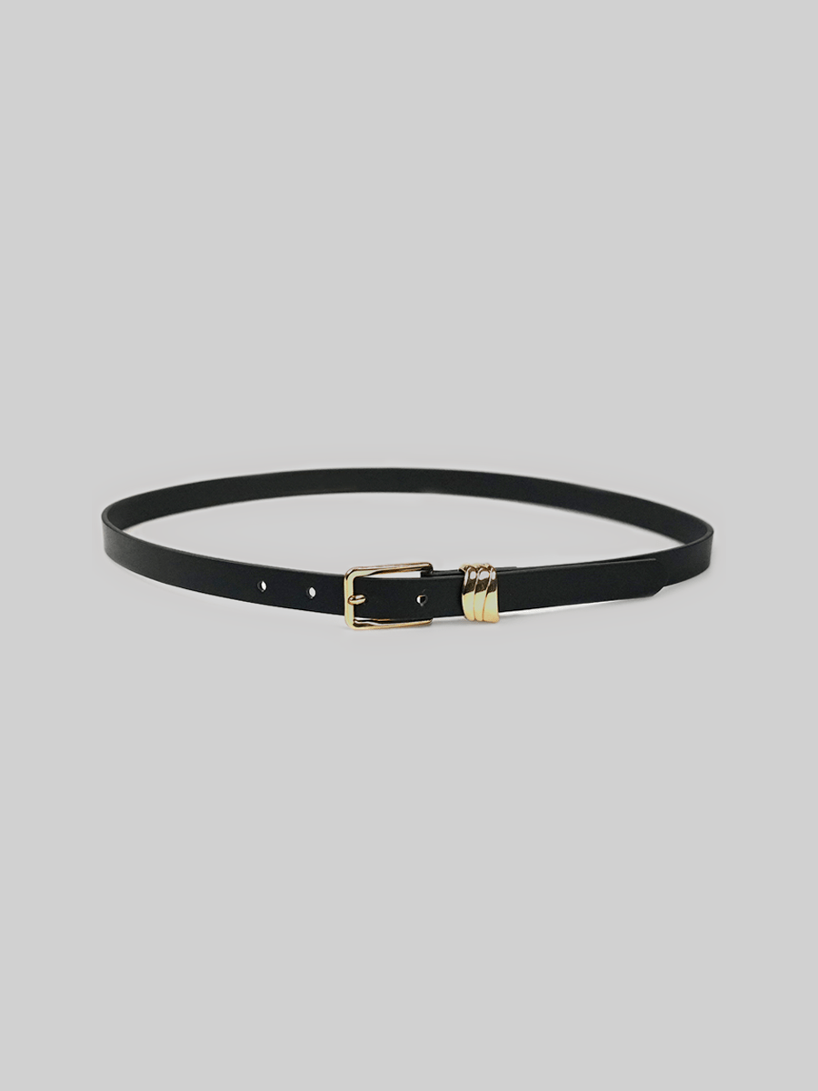 Thin Rectangle Buckle Belt - Vamp Official