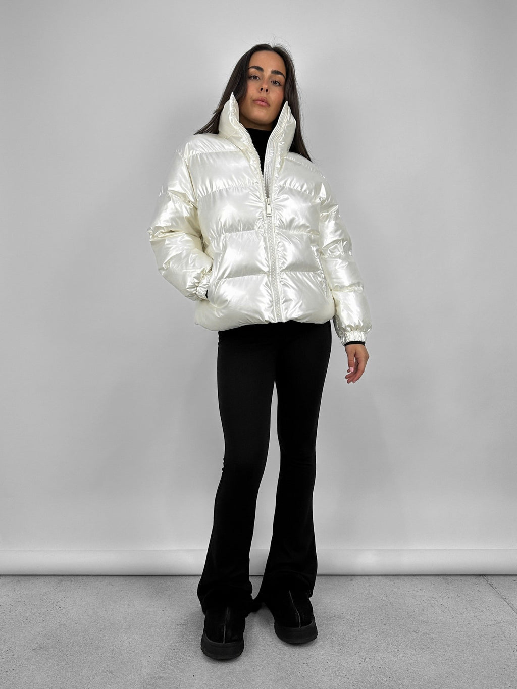 Sheeny hooded best sale puffer jacket