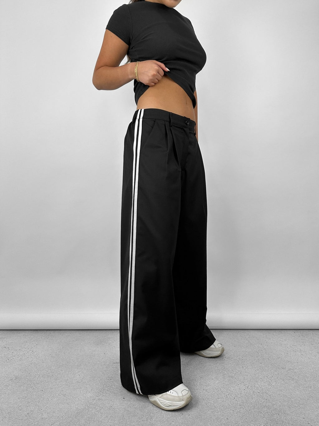 Wide Leg Trouser Track Pants Vamp Official